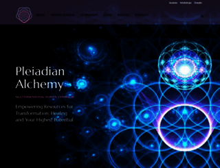 pleiadianalchemy.com screenshot
