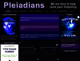 pleiadians.net screenshot