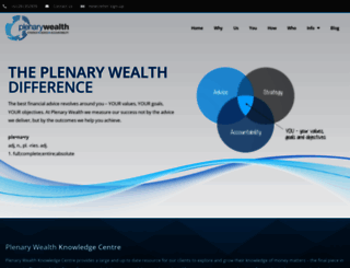 plenarywealth.com.au screenshot