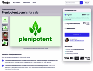 plenipotent.com screenshot