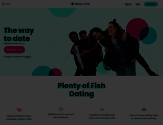 plentypofish.com screenshot