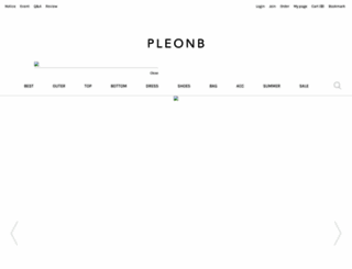 pleonb.com screenshot