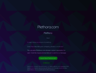 plethora.com screenshot