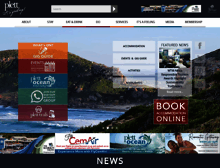plett-tourism.co.za screenshot