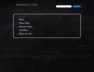 plexkeys.com screenshot