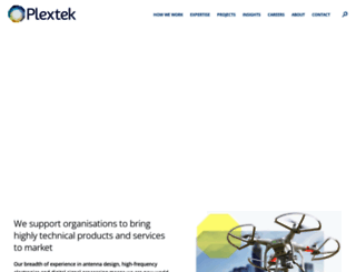 plextek.com screenshot