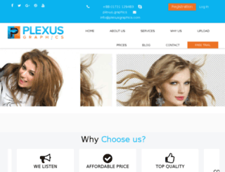 plexusgraphics.com screenshot