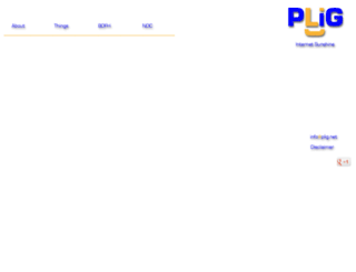 plig.org screenshot