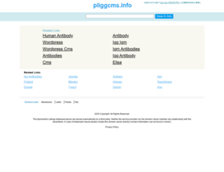 pliggcms.info screenshot