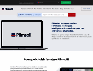 plimsoll.fr screenshot