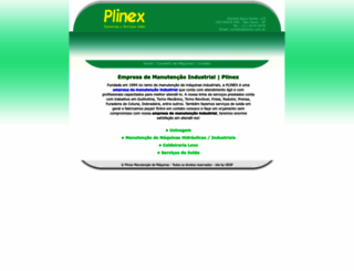 plinex.com.br screenshot