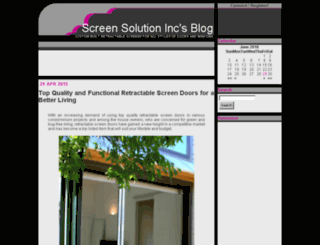 plissescreen.sosblogs.com screenshot
