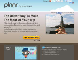 plnnr.com screenshot