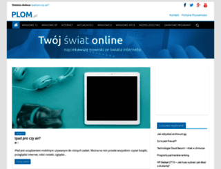 plom.pl screenshot