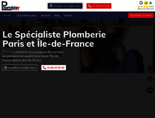 plombier-artisan.fr screenshot