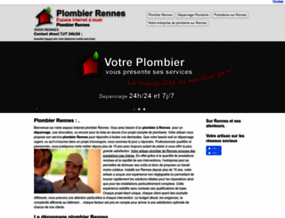 plombier-rennes.ipsov.com screenshot