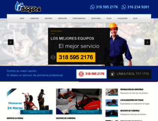 plomerosbogota.com screenshot