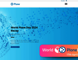 plone.com screenshot