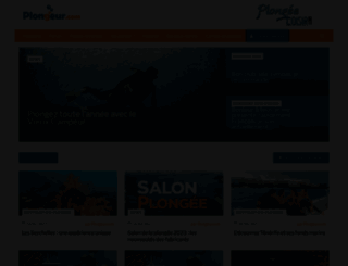 plongeur.com screenshot