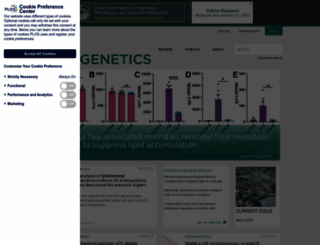 plosgenetics.org screenshot
