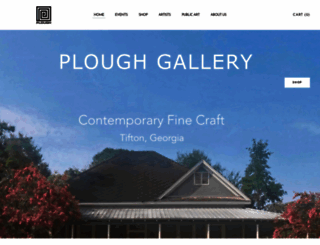 ploughgallery.com screenshot