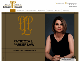 plparkerlaw.com screenshot