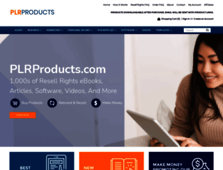 plr-products.com screenshot