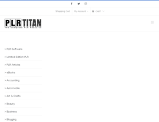 plrtitan.com screenshot