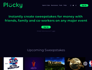 plucky.com screenshot