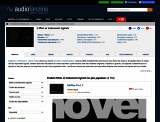 plugin.audiofanzine.com screenshot