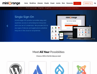 plugins.miniorange.com screenshot