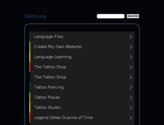 plugins.zanto.org screenshot