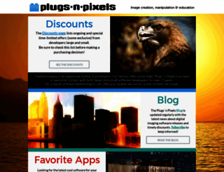 plugsandpixels.com screenshot