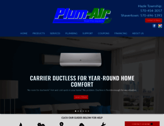 plum-air.com screenshot