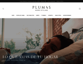 plumas.com.pe screenshot