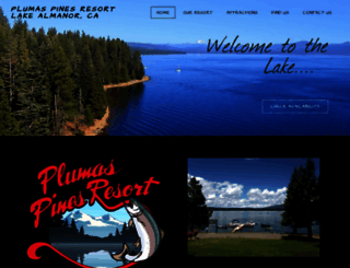 plumaspinesresort.com screenshot