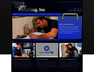 plumbcrazyplumber.com screenshot