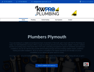 plumber-plymouth.co.uk screenshot