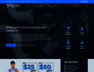 plumberindallas-tx.com screenshot