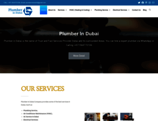 plumberindubai.com screenshot