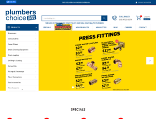 plumberschoice.com.au screenshot