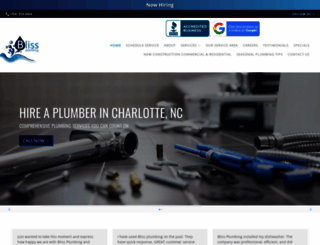 plumbingbliss.com screenshot