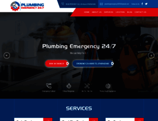 plumbingemergency247.com screenshot