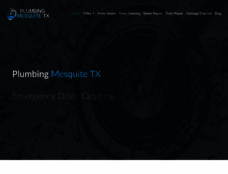plumbingmesquitetx.com screenshot