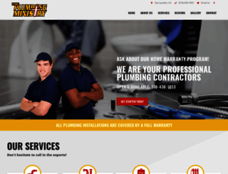 plumbingministry.com screenshot
