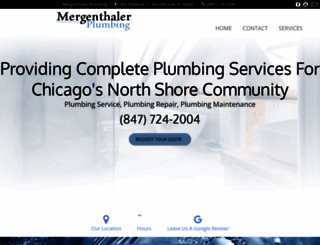 plumbingnorthbrookil.com screenshot