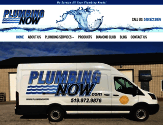 plumbingnow.com screenshot
