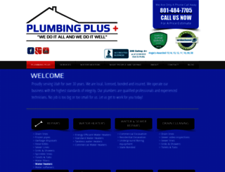 plumbingplusutah.com screenshot