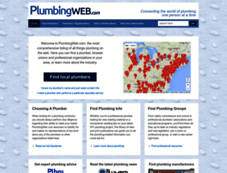 plumbingweb.com screenshot