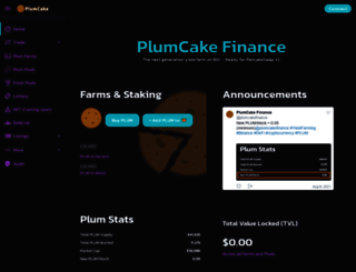 plumcake.finance screenshot
